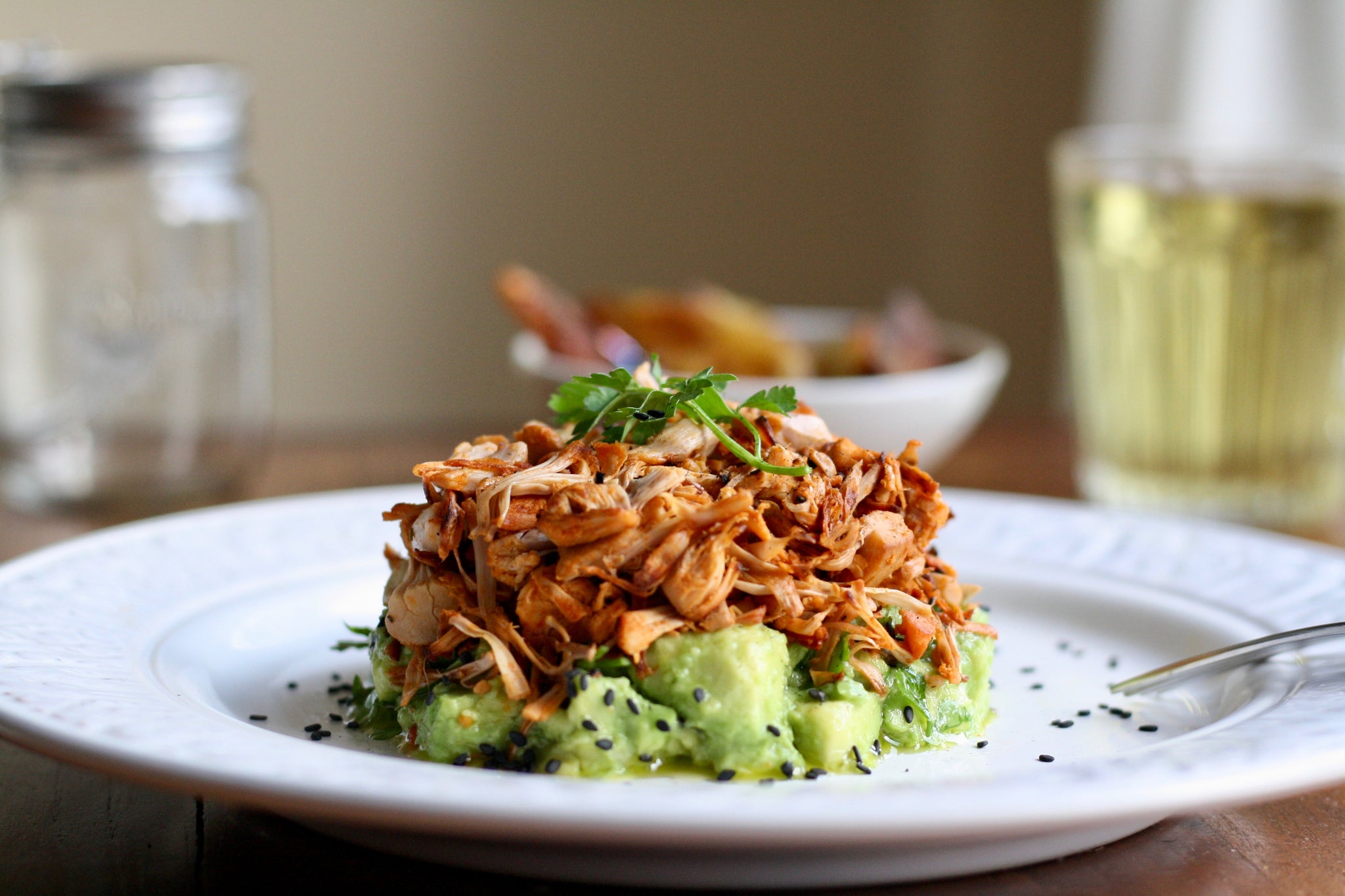 Jackfruit-Tatar mit Avocado | Kochen mit JACKY F. Bio-Jackfruit