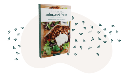 Jackfruit Kochbuch "Juhu, Jackfruit!" von Julia Hupel und Julia Huthmann