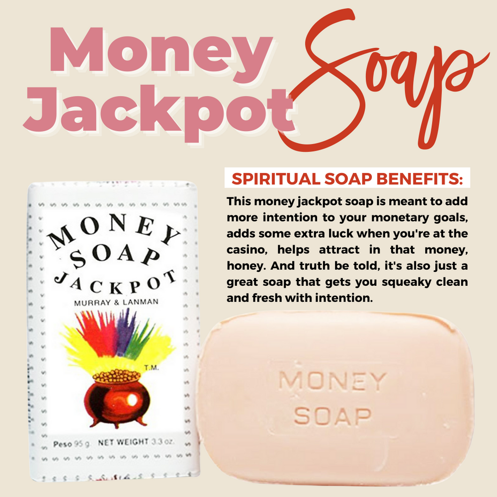 Money Soap, Energy Tool for Manifesting, Money Flow, READ Item Description  Single Bar 