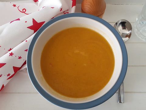 Beccy's Carrot and Leek soup