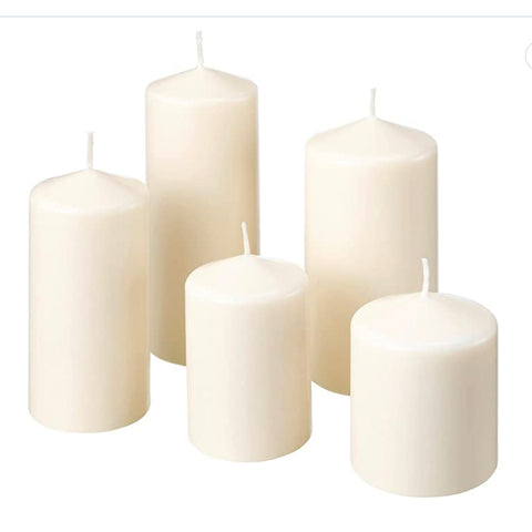 White candles