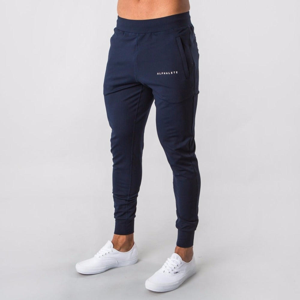 mens skinny jogger sweatpants