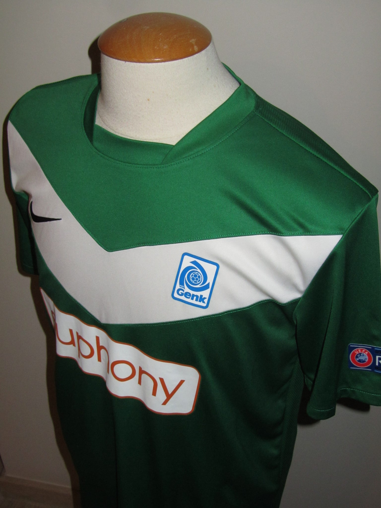 KRC Genk 2012-13 Away shirt MATCH ISSUE Europa League #3 ...