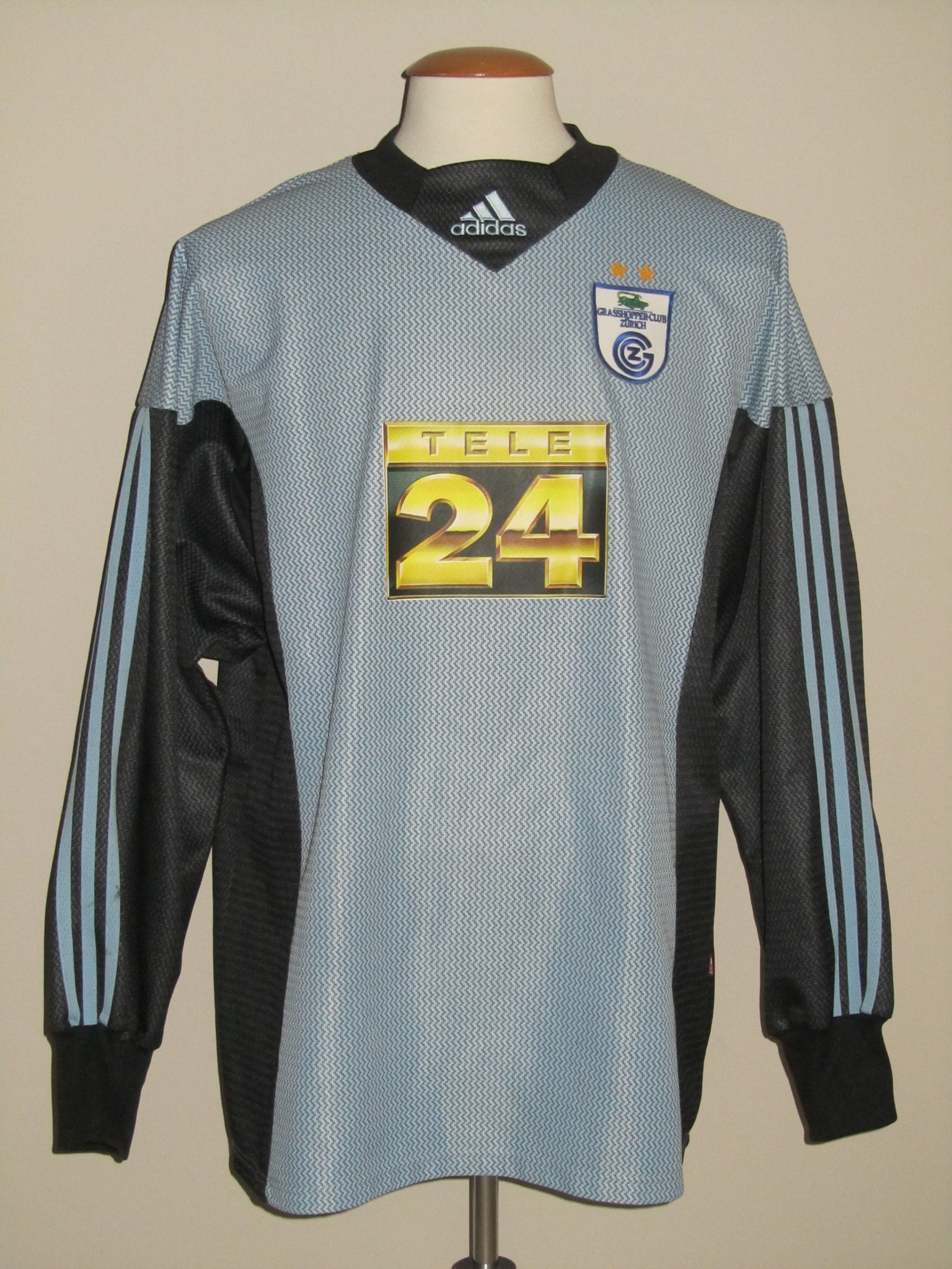 Grasshopper Club Zürich 1998-99 Keeper shirt #1 Pascal Zuberbühler *si –  Belgian Football Classics