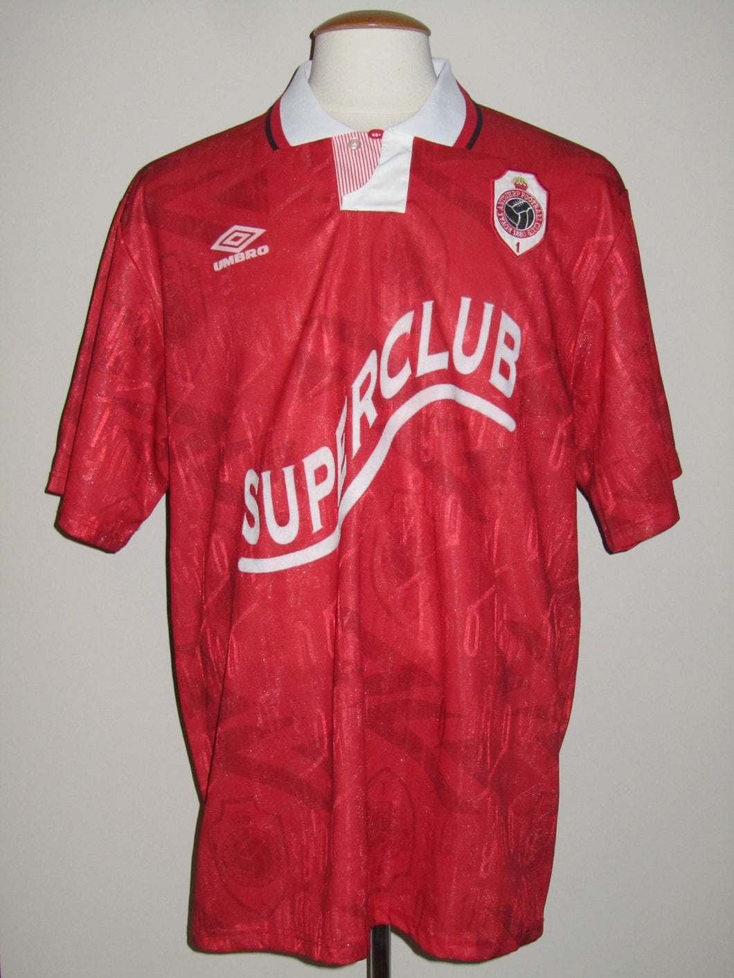 Royal Antwerp FC 1993-94 Home shirt - Belgian Football ...