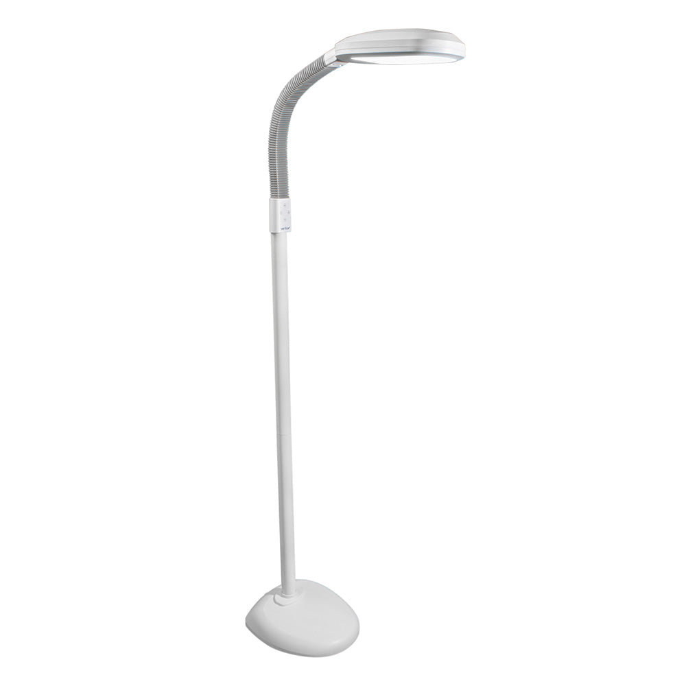 Verilux SmartLight LED white floor lamp