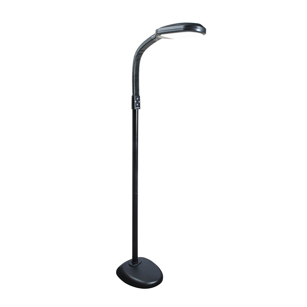 Verilux SmartLight LED black floor lamp