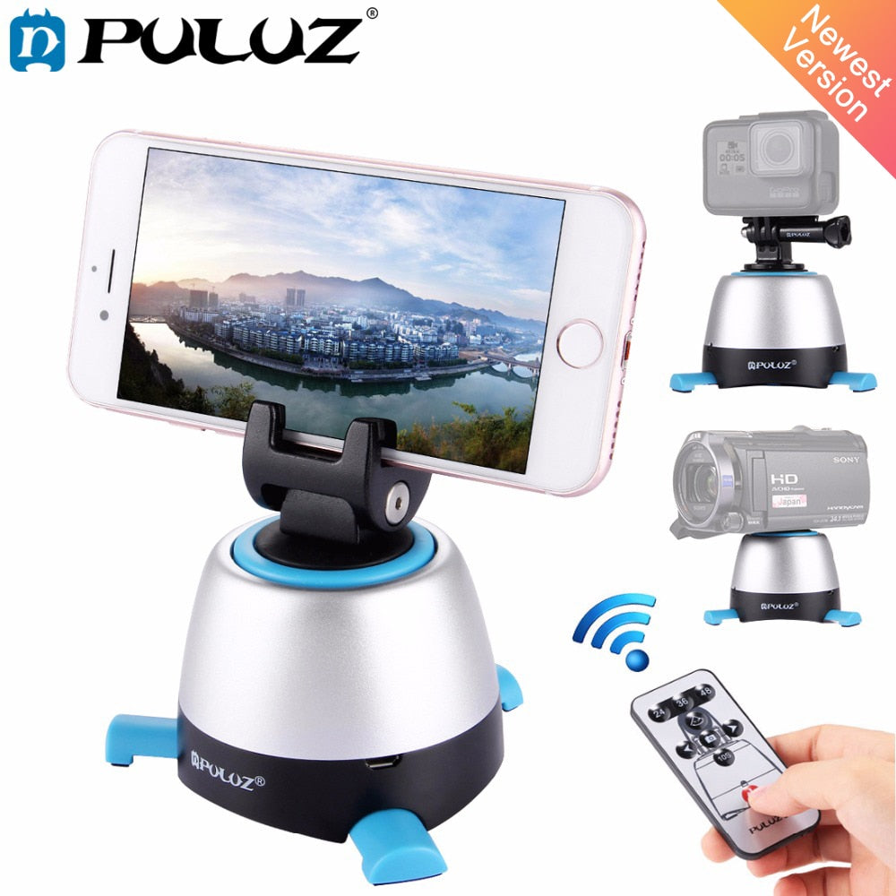 Puluz Electronic 360 Degree Rotation Panoramic Tripod Head With Remote Donkey Prices