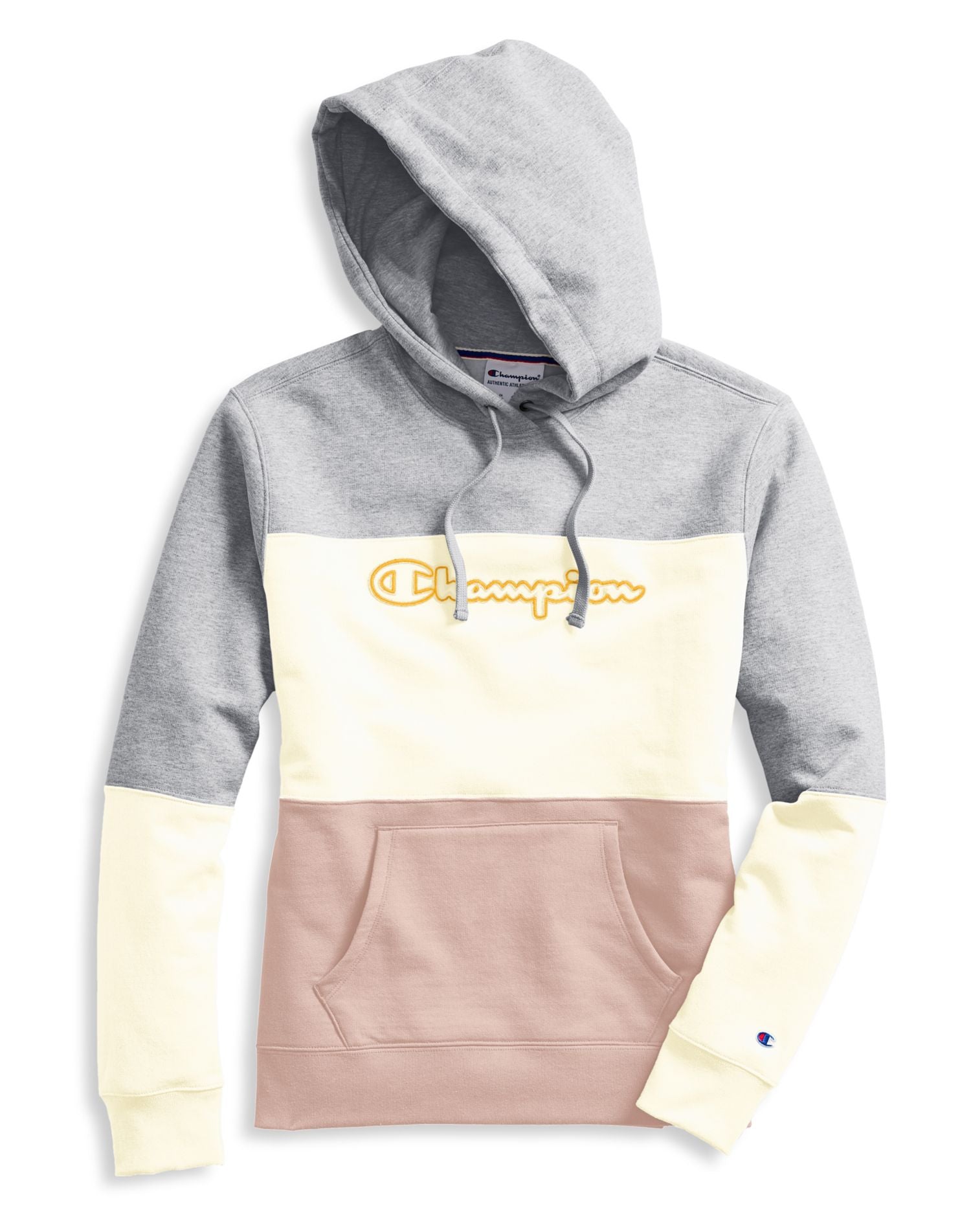 W4420 - Champion Womens Powerblend Colorblock Hoodie