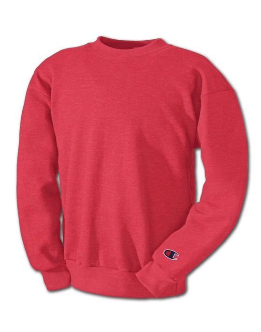 champion men's double dry eco fleece crew