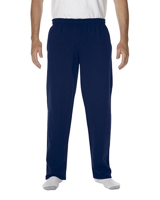 GIL-18300 - Gildan Mens Heavy Blend Open Bottom Sweatpants with Pockets ...