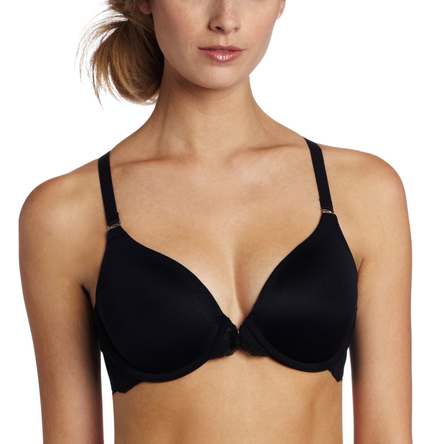 PANOEGSN Women's Cute Bralettes Front Closure Full Coverage
