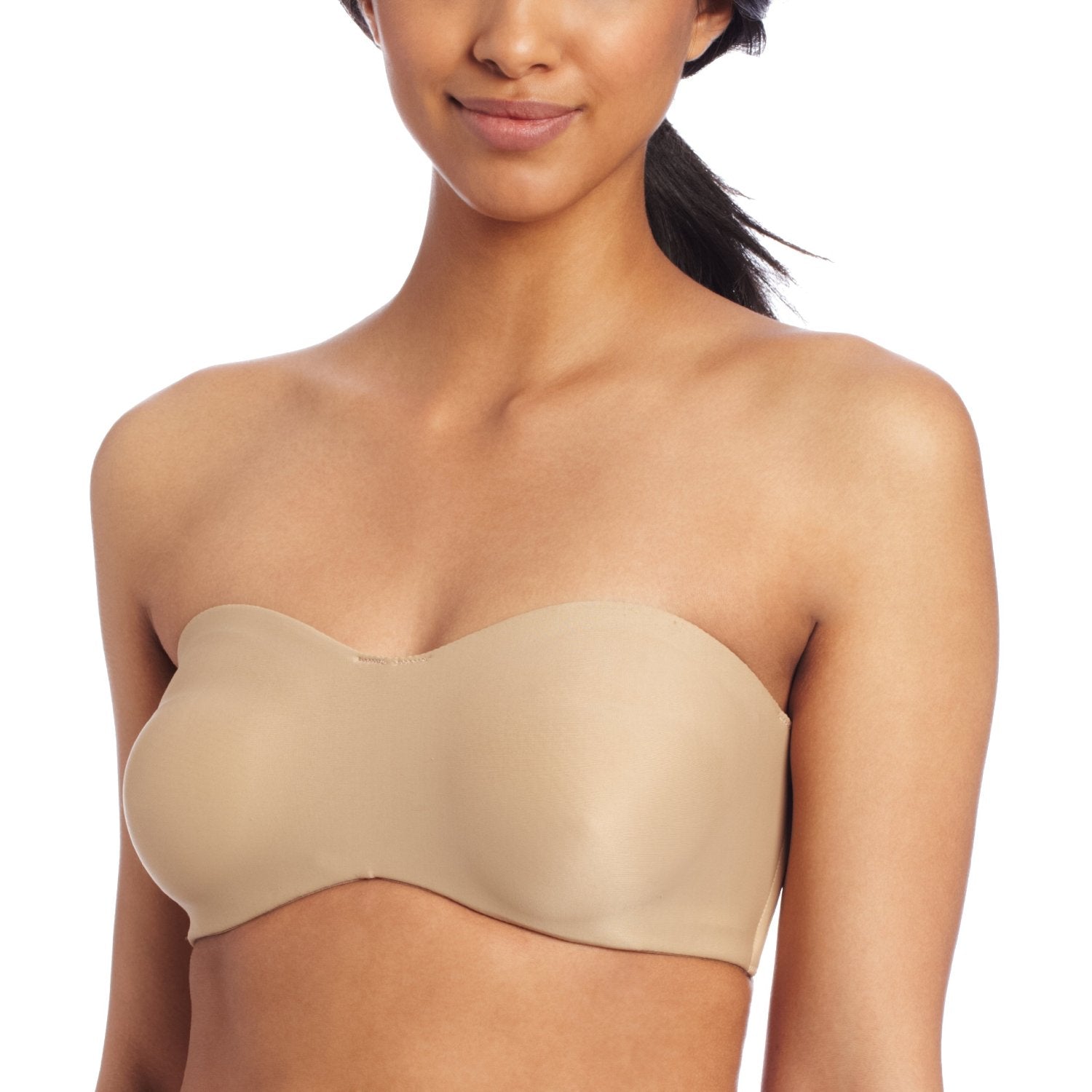 LILYETTE Onyx Plunge Into Comfort Keyhole Minimizer Bra, US 34DD