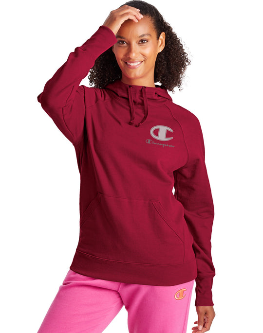 GF934-586180 - Champion Womens Powerblend Fleece Pullover Hoodie, XXL ...