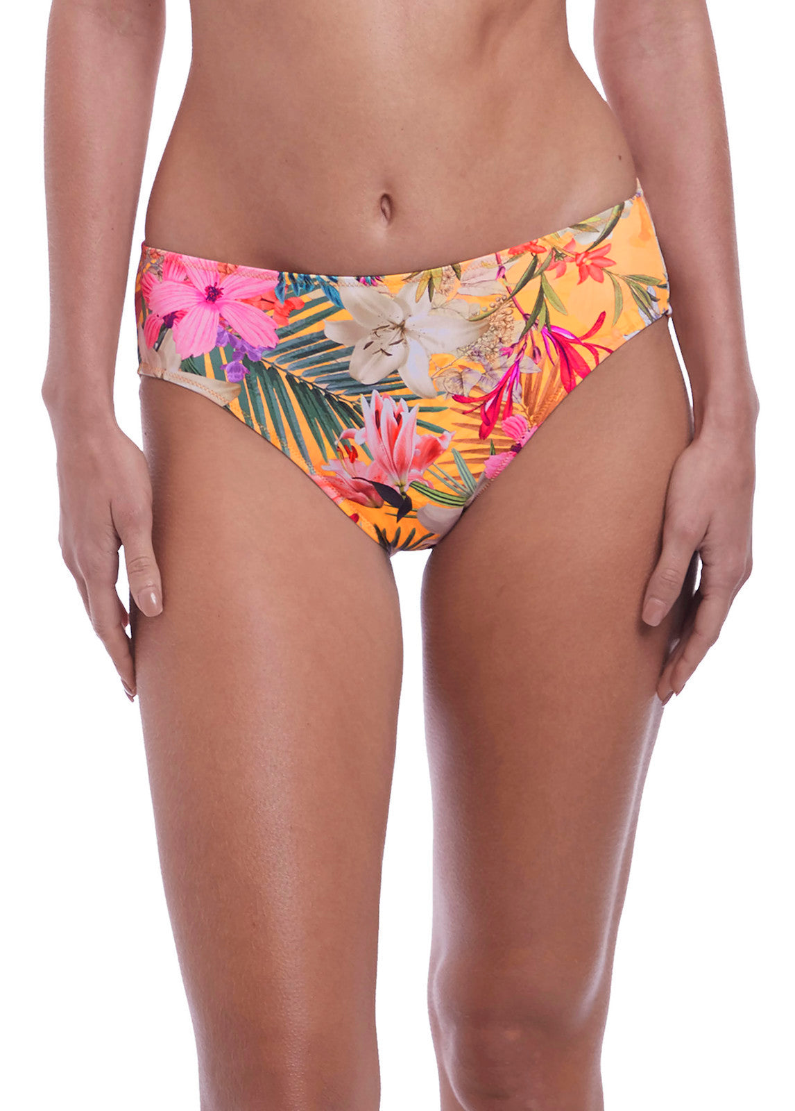 Fs6586 Fantasie Womens Anguilla Mid Rise Swim Brief 