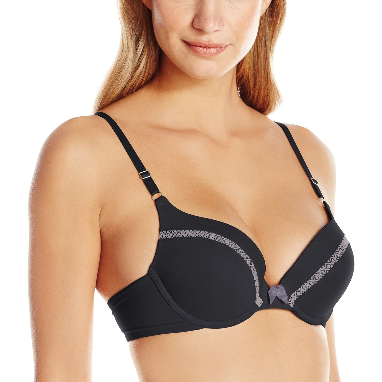 Lily of France Dynamic Duo Women`s 2-Pack Seamless Bralette, L/XL