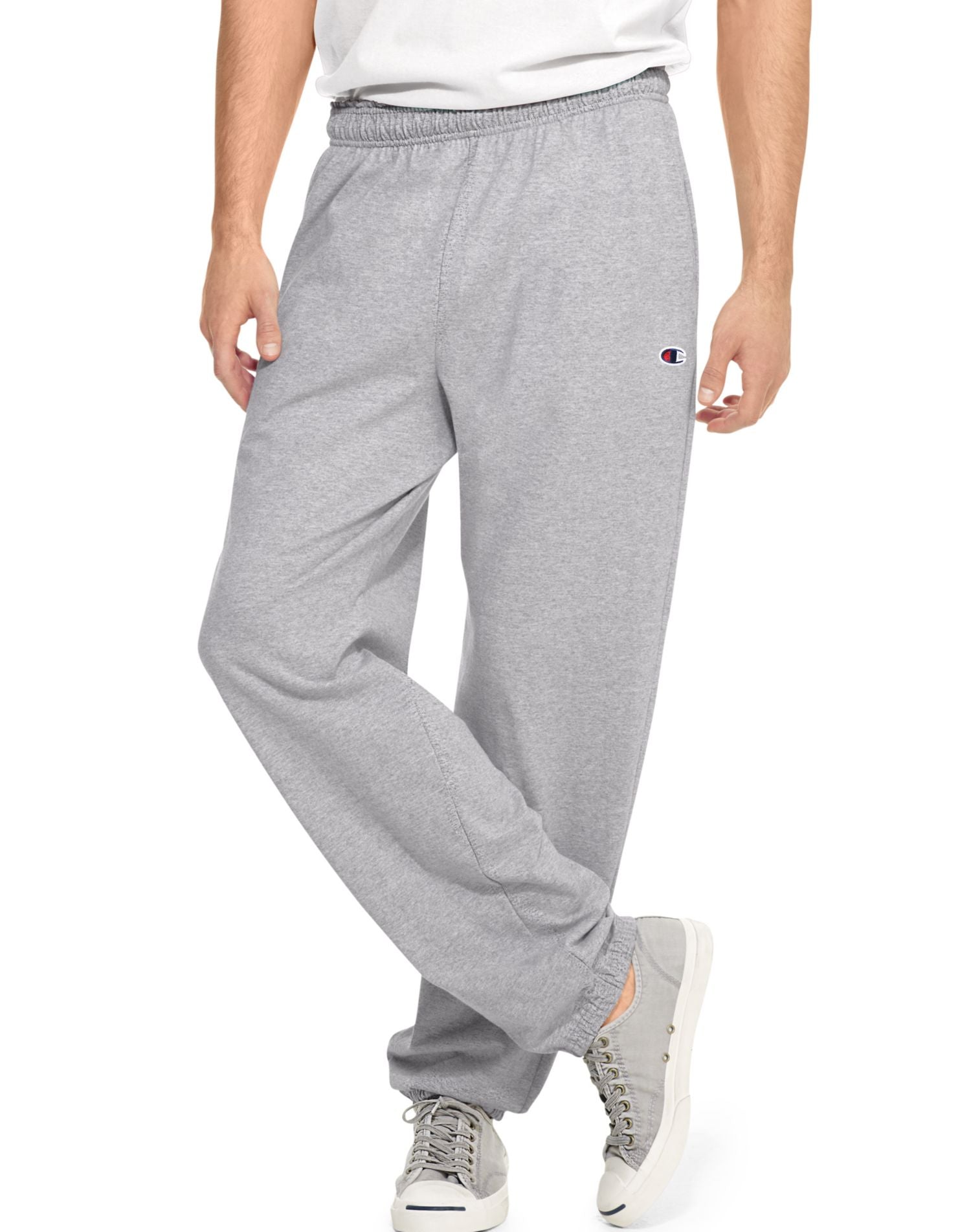 P7310 - Champion Men`s Authentic Closed Bottom Jersey Pants