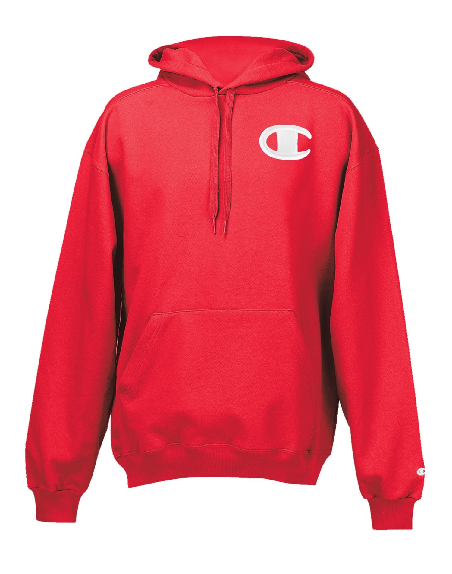 S2202C - Champion Super Hood Fleece Men`s Hoodie with Big Raised ...