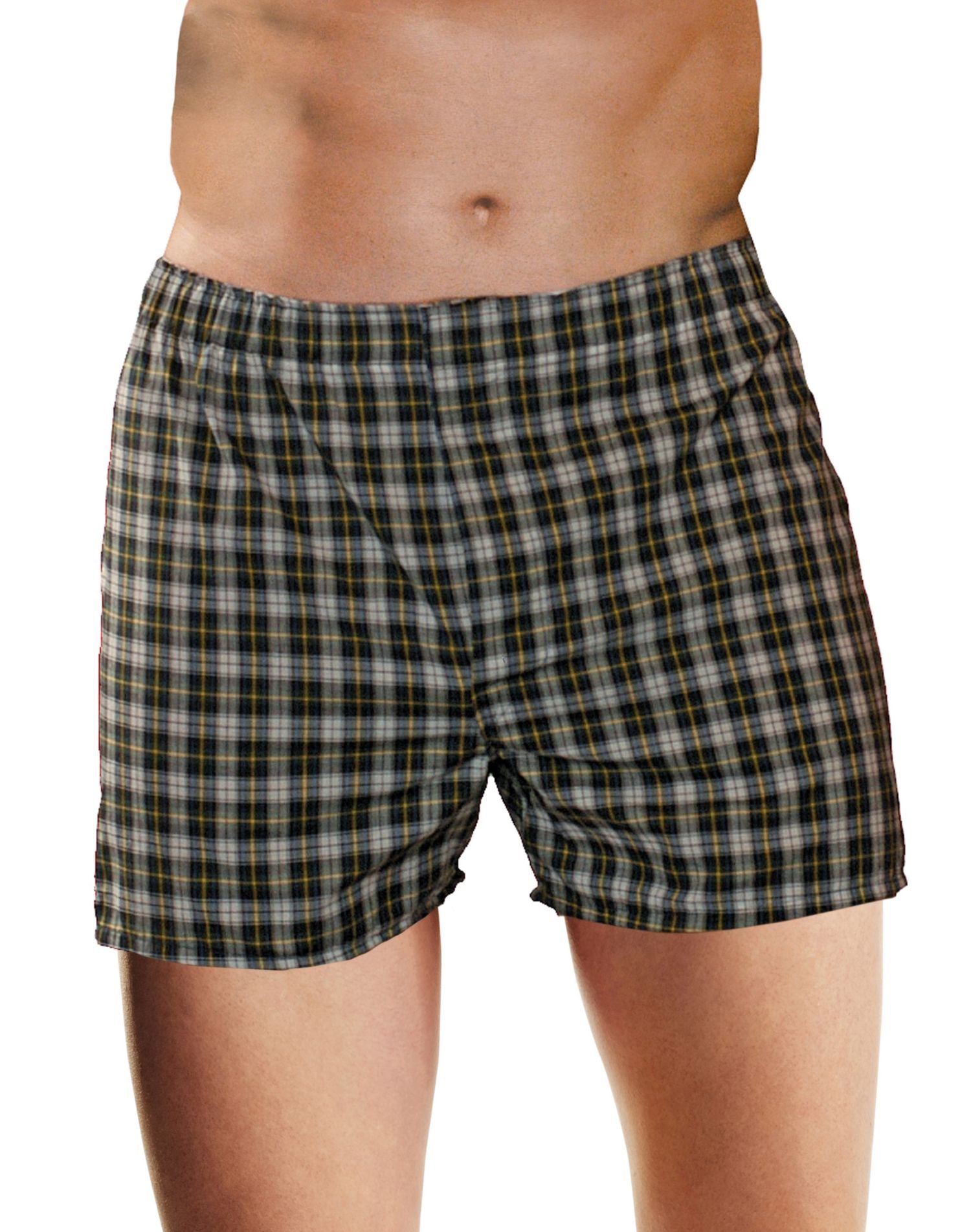 Hn155w Hanes Men`s Tagless Woven Boxers With Comfort Flex Waistband 3x 5x 3 Pack 9257