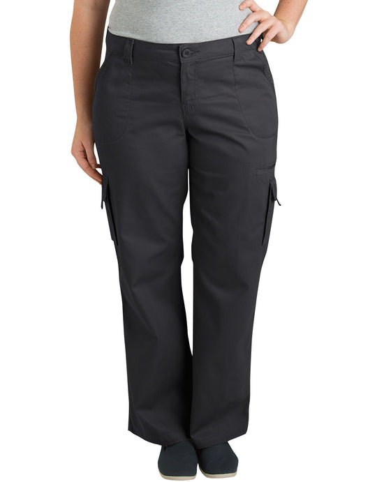 DIC-FPW777 - Dickies Womens Plus Size Relaxed Cargo Pants