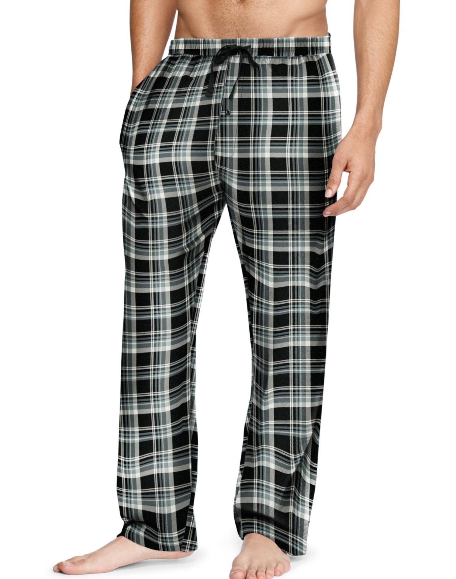 02006/02006X - Hanes Men`s Flannel Pants with Comfort Flex Waistband