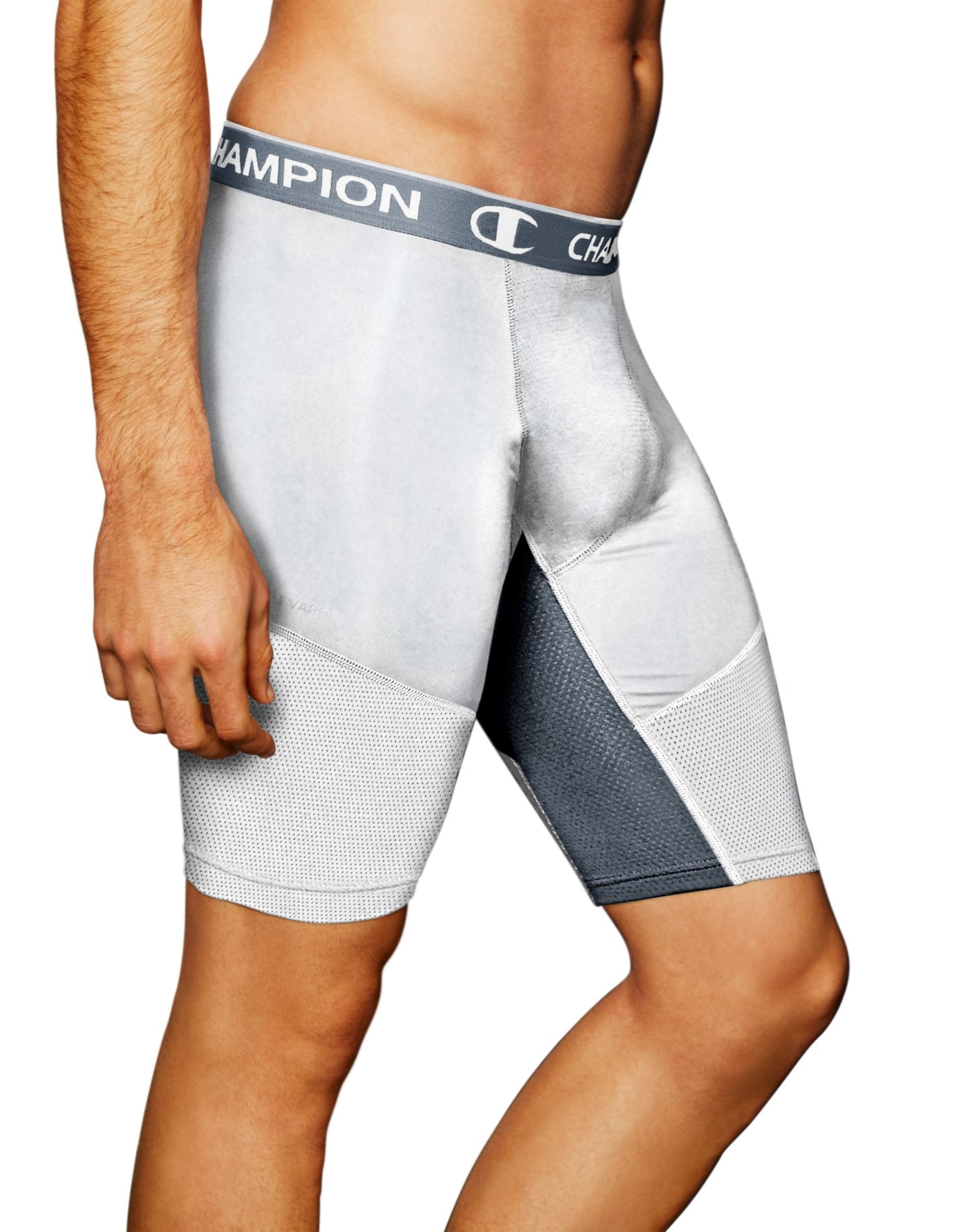84956 Champion Powerflex Men`s 9` Compression Shorts