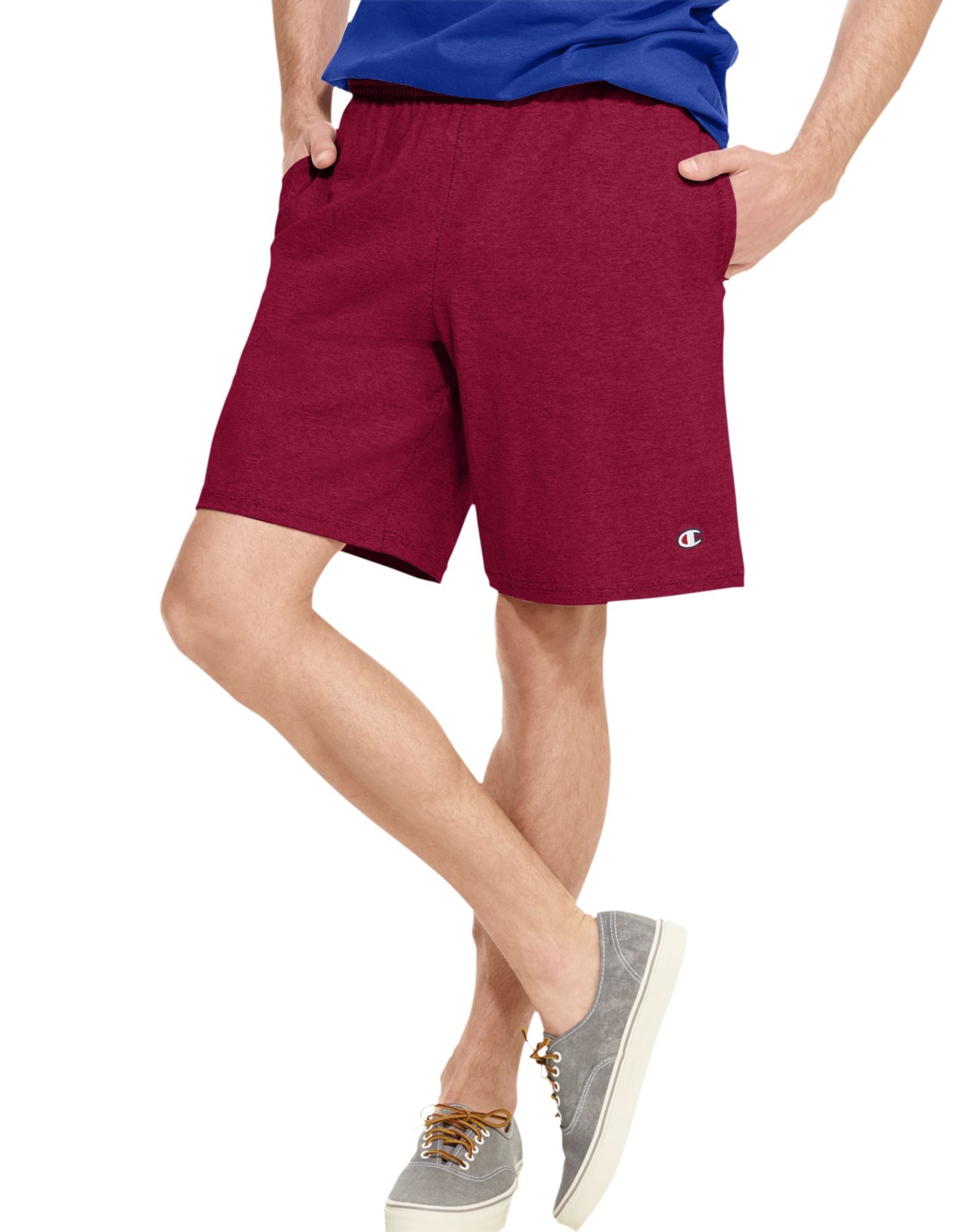 85653 Champion Men's 9Inch Jersey Short With Pockets