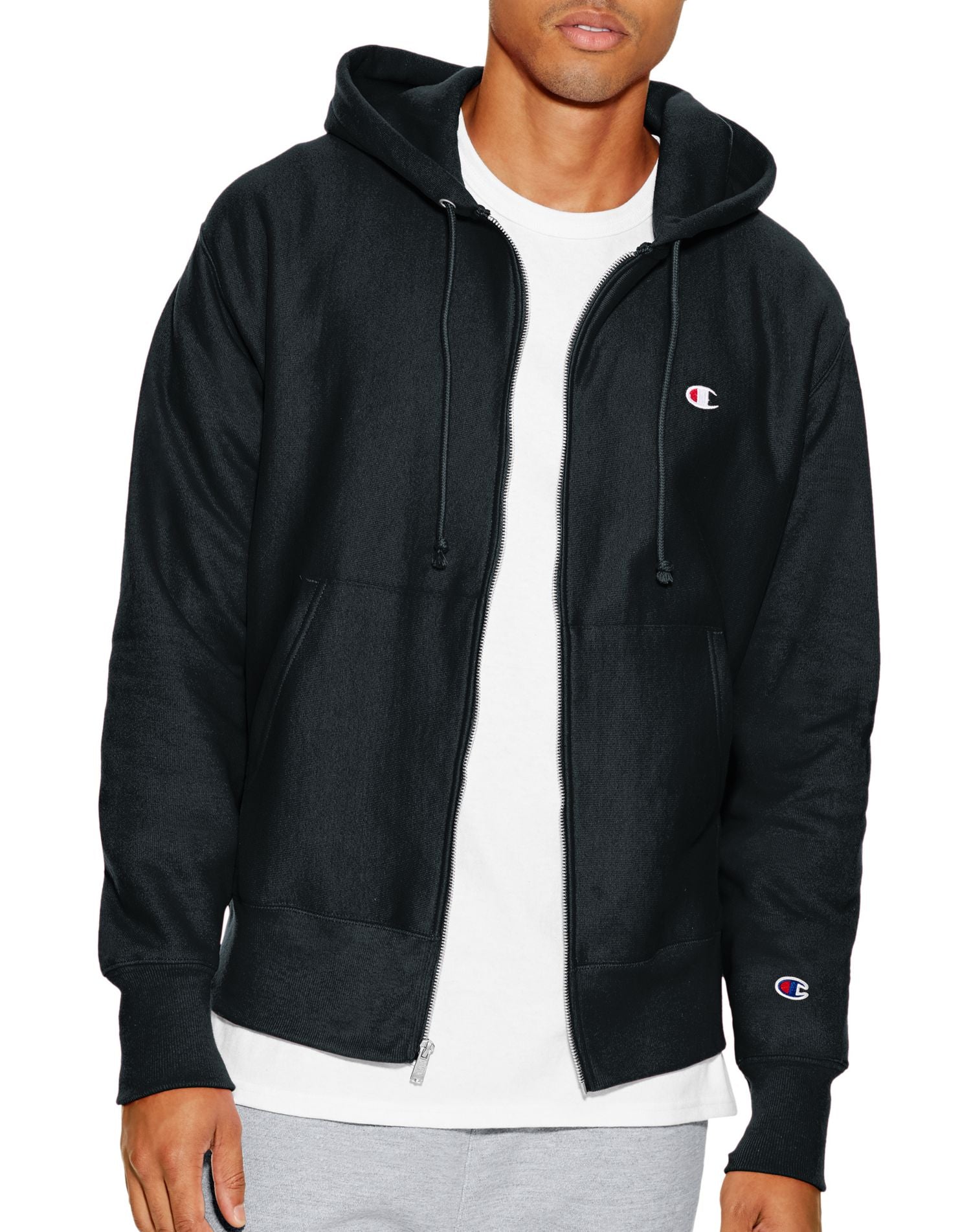 champion full zip hoodie men's