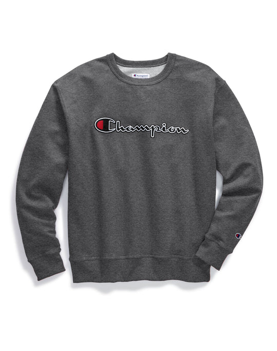 champion powerblend fleece crew