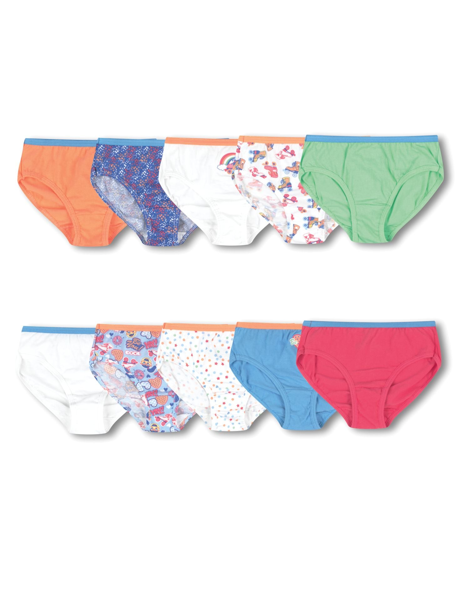 HANES Women's 3-Pack Panties Briefs Tagless Wedgie-Free Pre-Shrunk Plus  Size 10