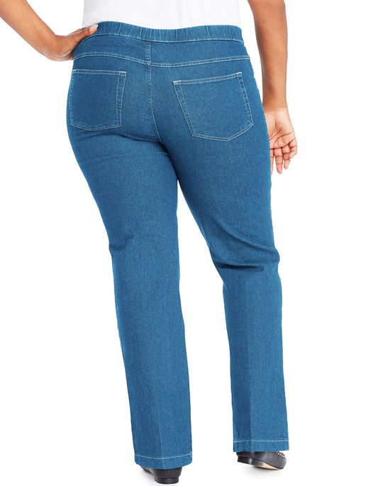 JM3962 - Just My Size Womens 4-Pocket Bootcut Jeans, Average Length