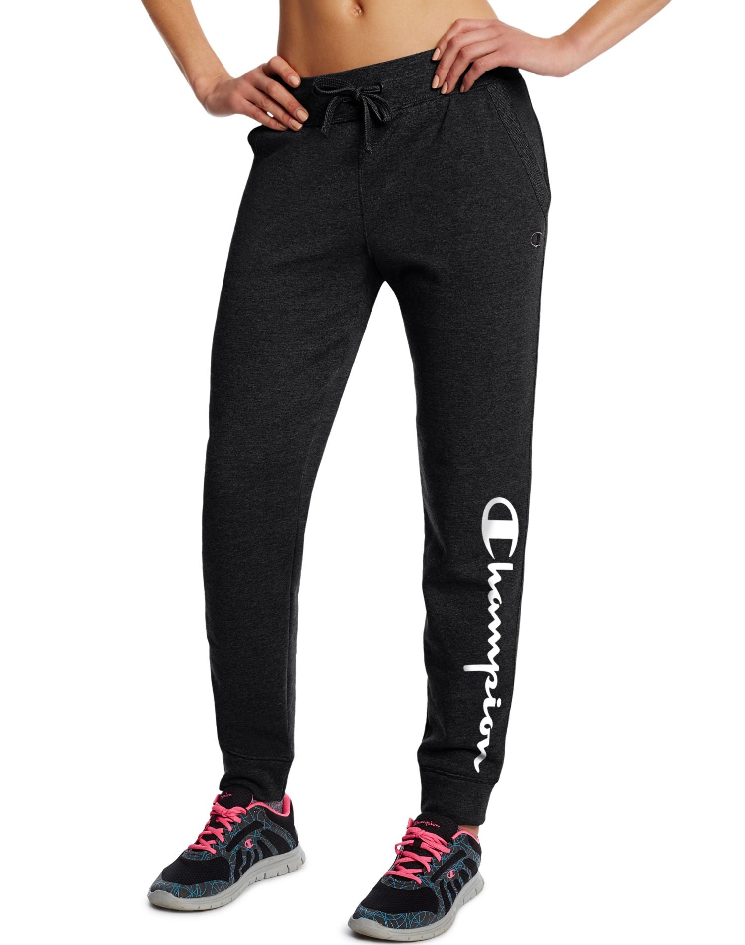 champion women's powerblend joggers