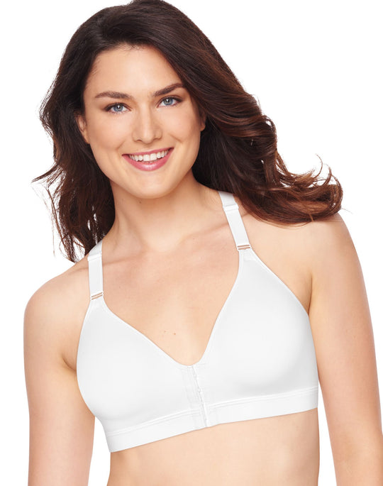 Mhg535 Hanes Womens Front Close Foam Wirefree Bra 