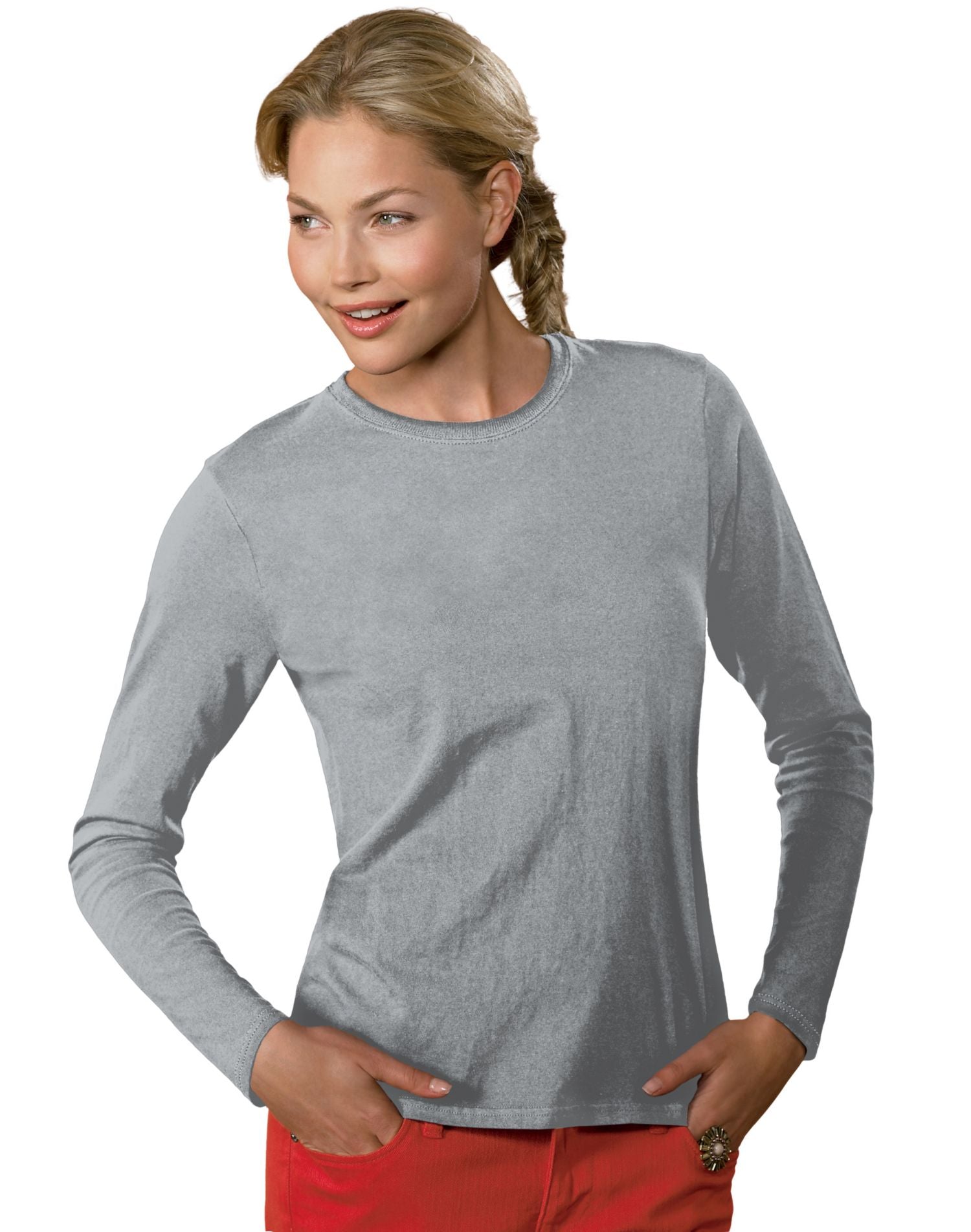 5580 - Hanes Women's Long-Sleeve T-Shirt