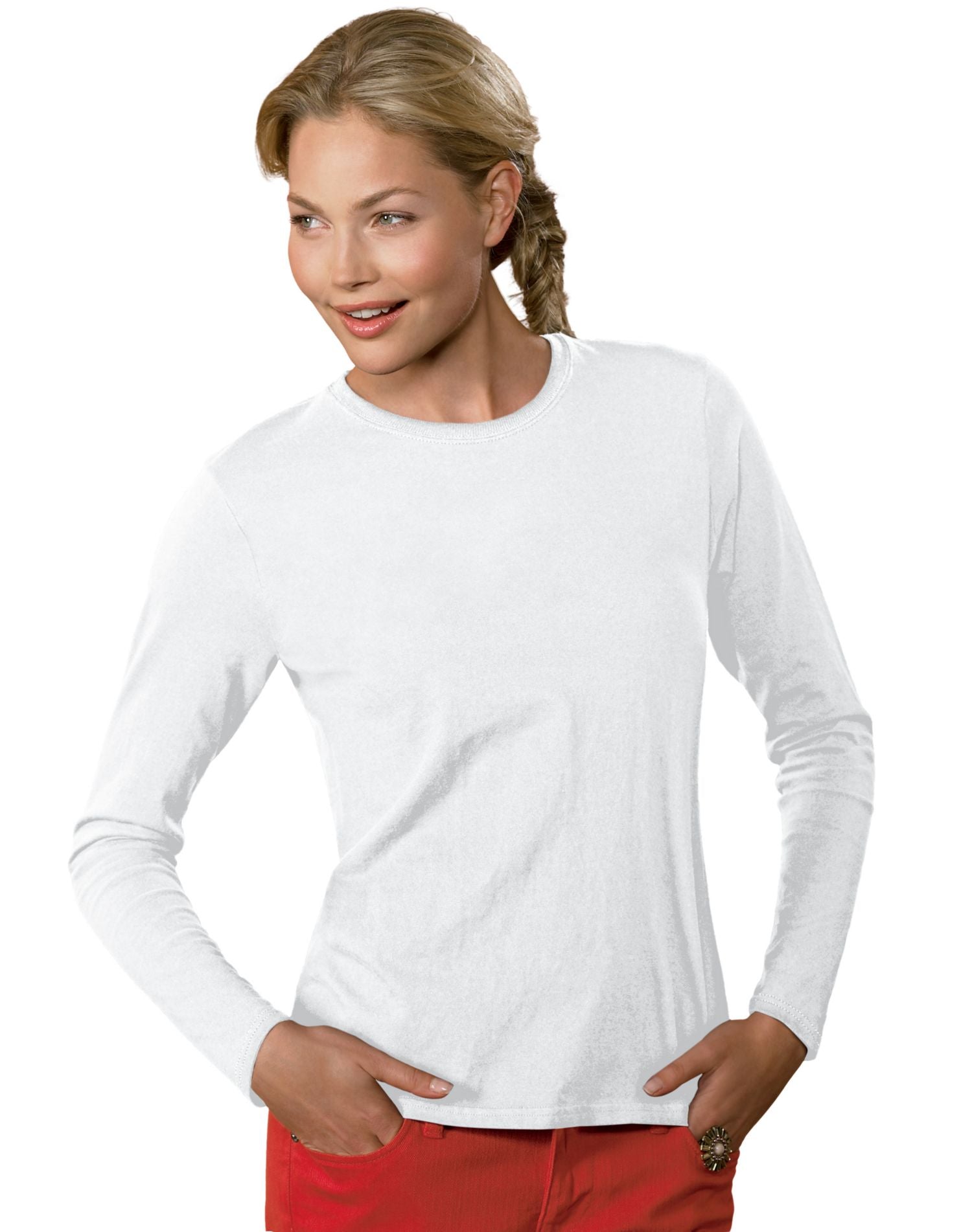 5580 - Hanes Women's Long-Sleeve T-Shirt