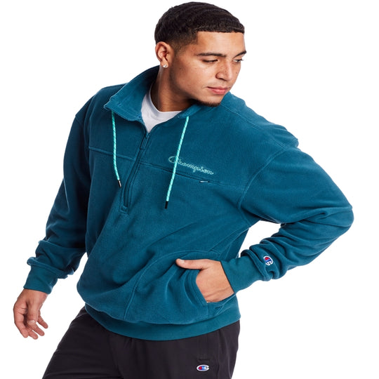 S7411 - Champion Mens Urban Polar Fleece Quarter Zip Pullover