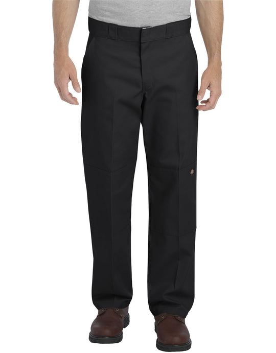 DIC-WP852 - Dickies Mens Relaxed Fit Straight Leg Double Knee Pants