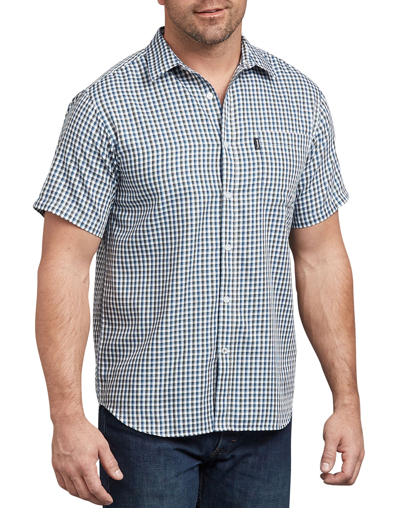 DIC-WS530 - Dickies Mens X-Series Modern Fit Yarn Dyed Shirt