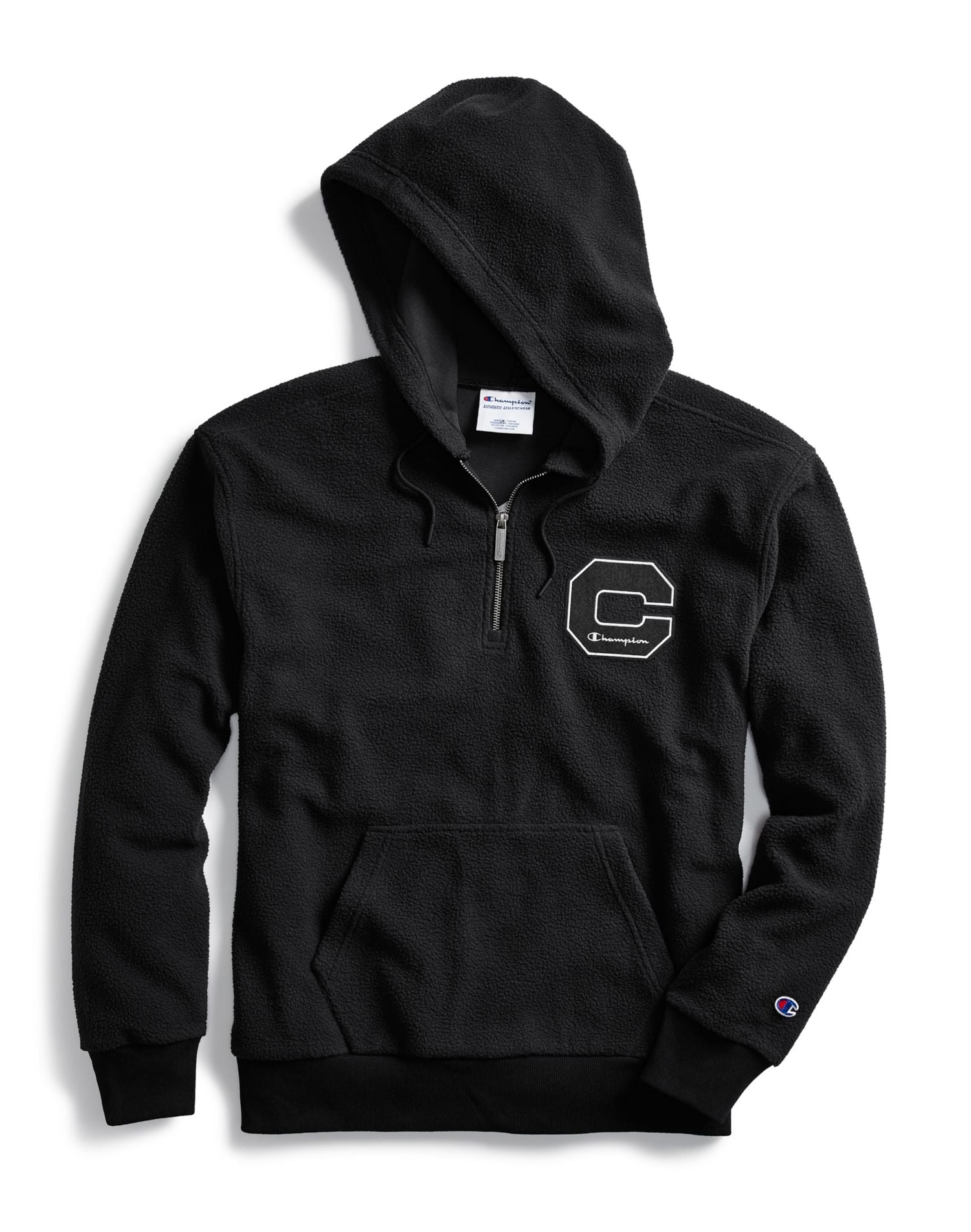 champion men's quarter zip