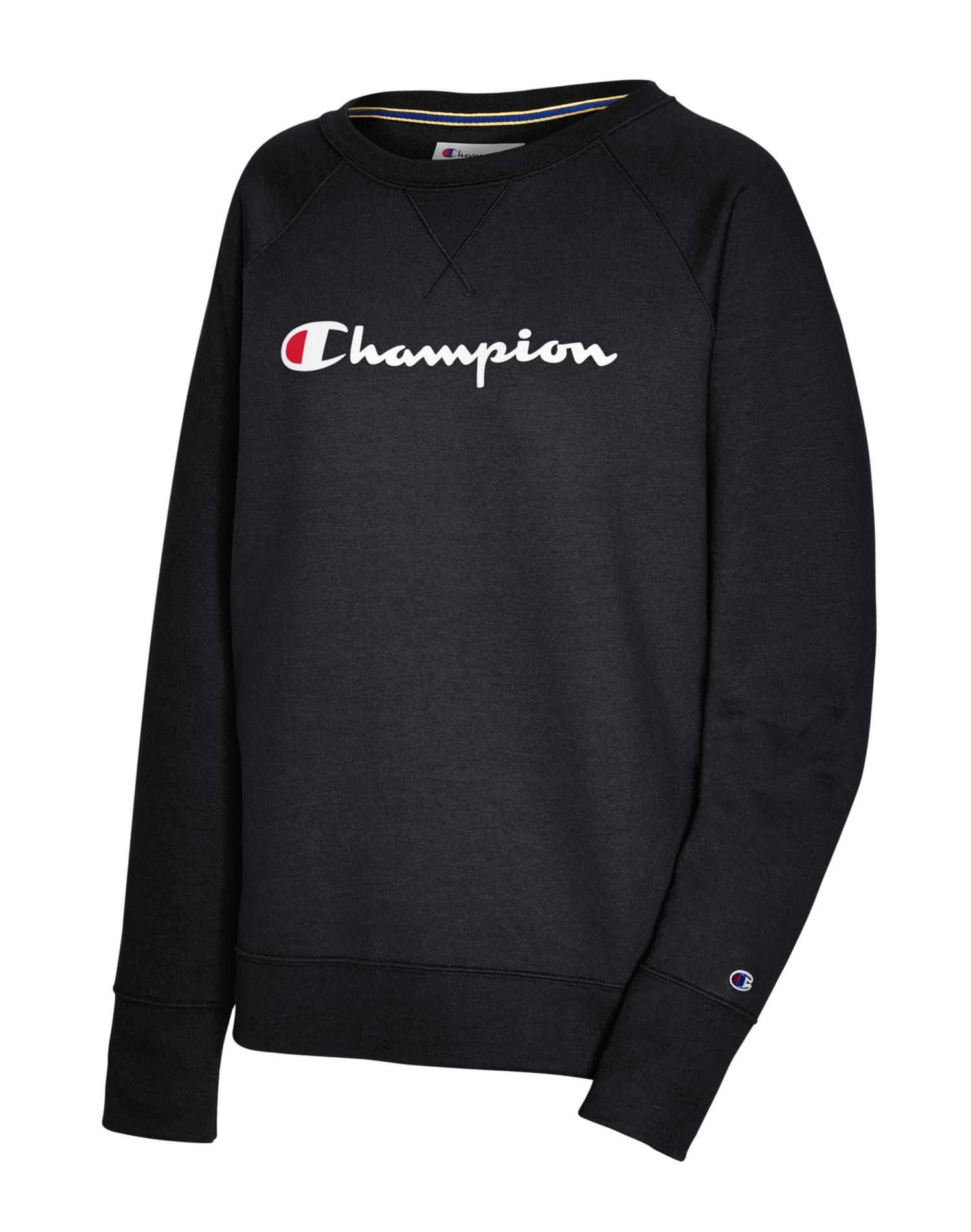 champion women's fleece boyfriend crew