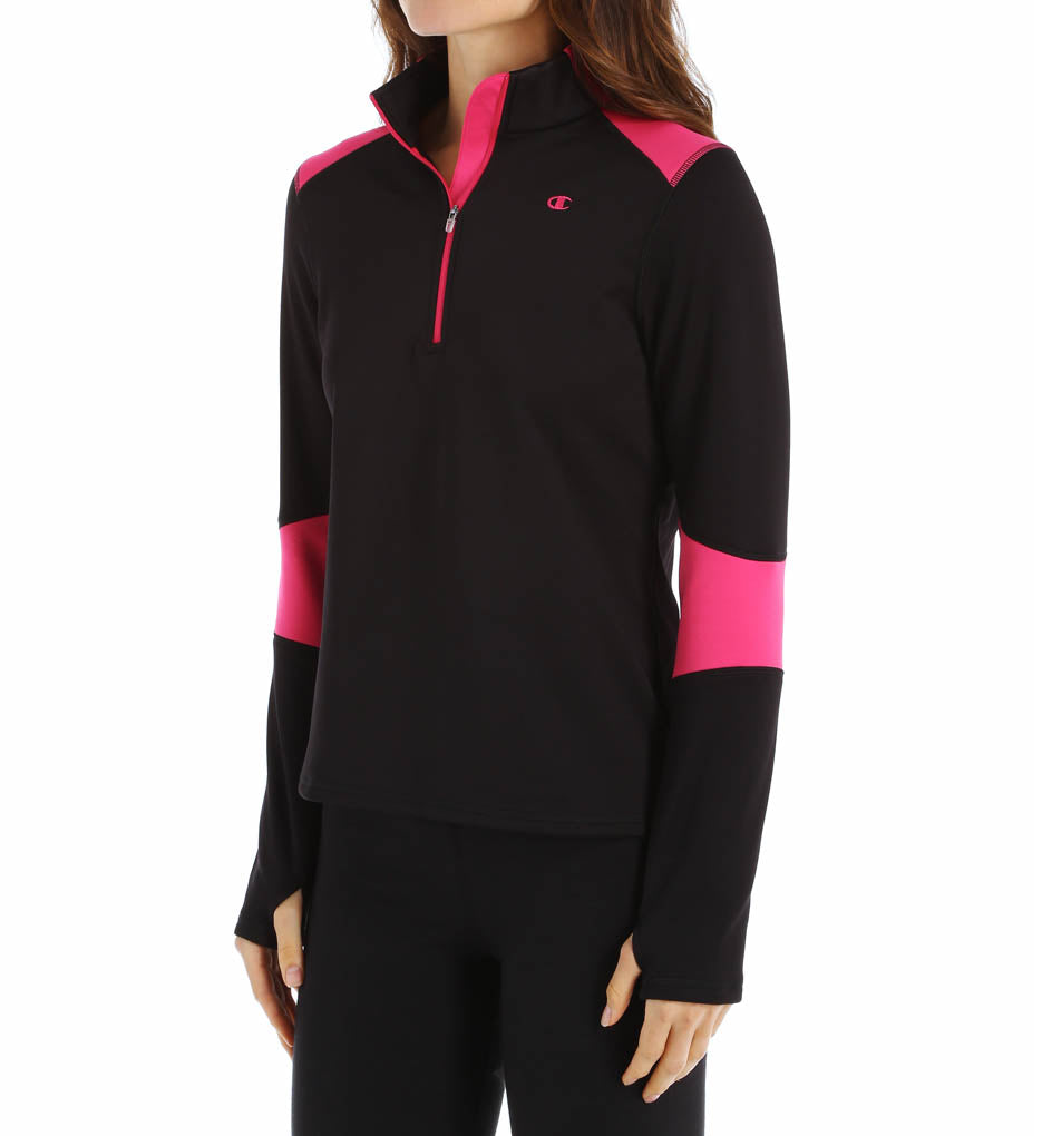 champion women's powertrain tech fleece jacket