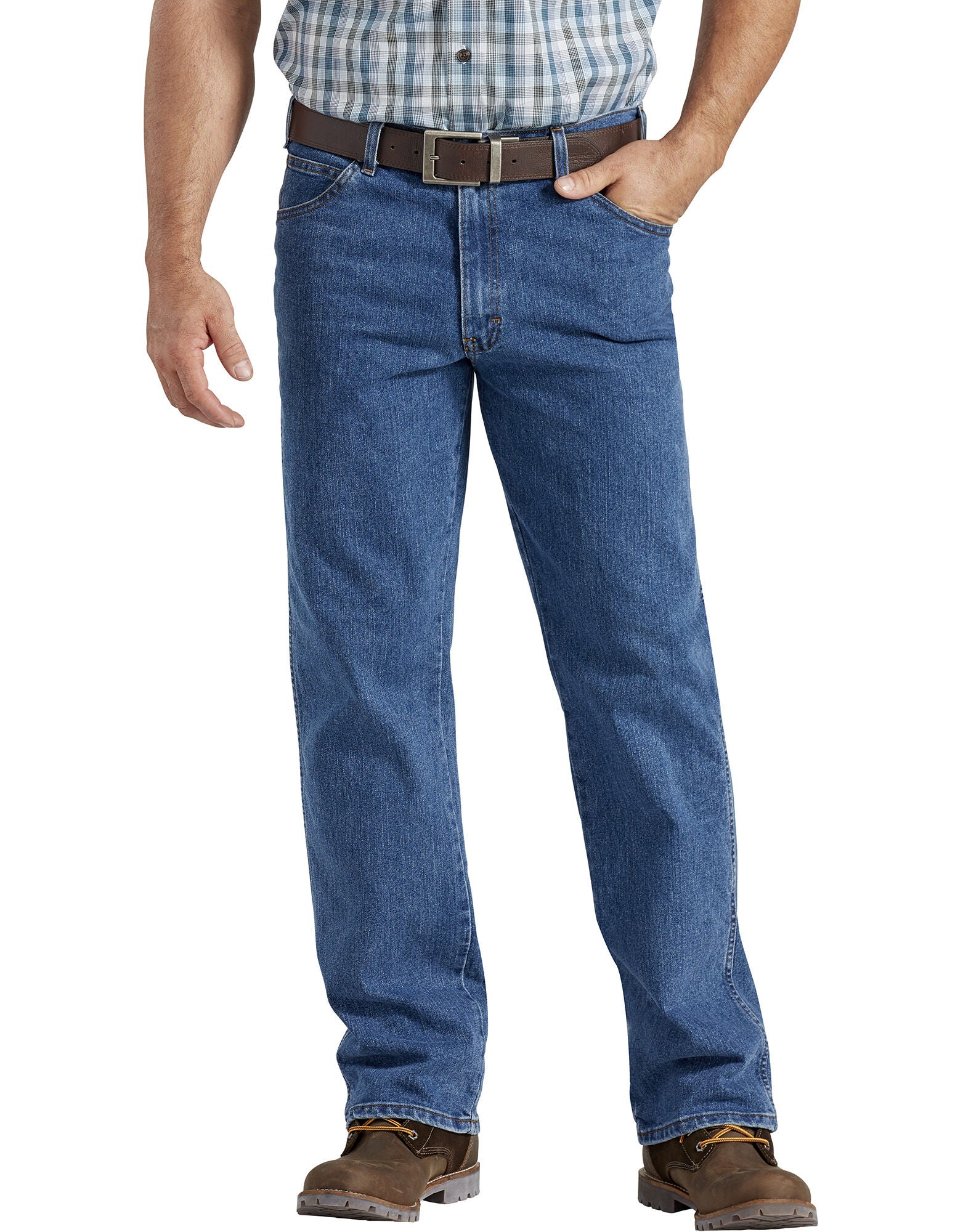 mens active waist jeans