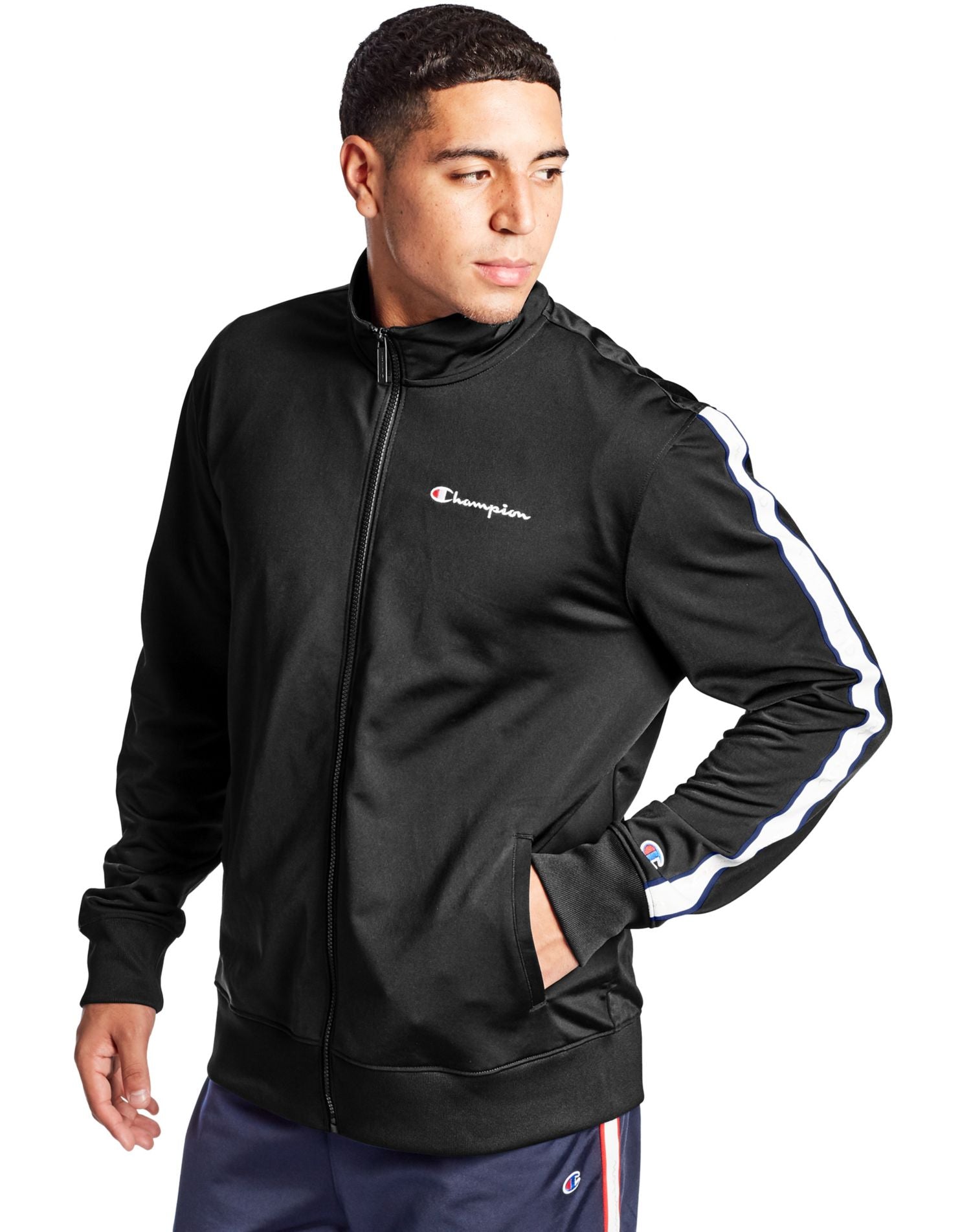 champion mens track jacket