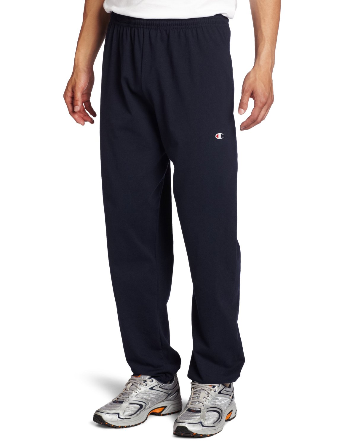 P2235 - Champion Elastic-Bottom Men's Cotton Pants w/ Pockets