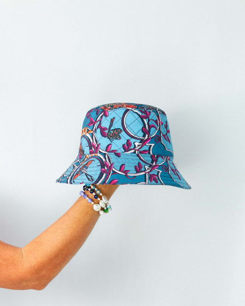 The Cameo Silk Bucket Hat