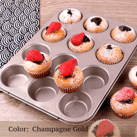 12 cavity cupcake muffin pan