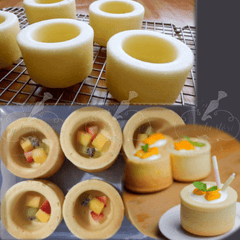 muffin entremet mousse mold jelly mold