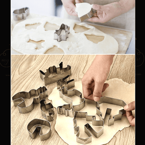 Christmas sleigh cookie cutters