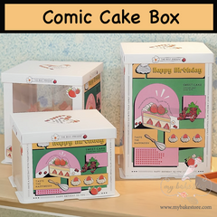 Art Comic Cake Box