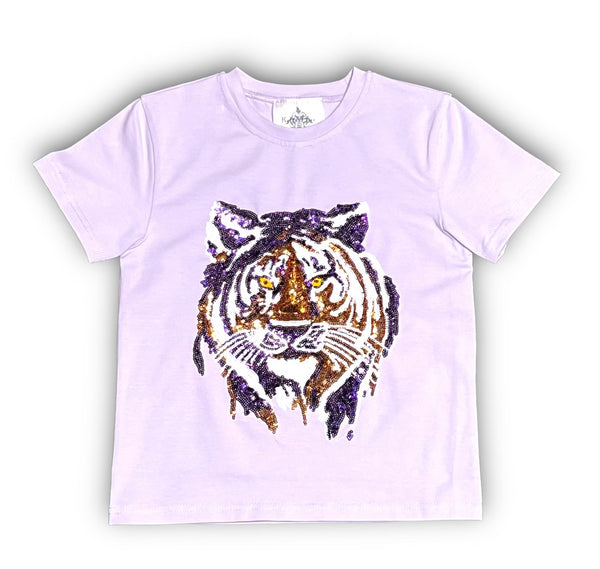 Sequin Tiger Tee | Twotwentytwo Market S